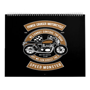 パワークルーザーバイクスピードモンスター カレンダー