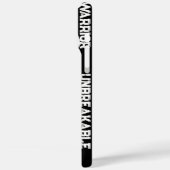 パワーグリップフォン黒いケースのベニーダンベルデザイン Case-Mate iPhoneケース (裏面 / 左)