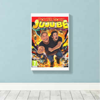 パワーゴートとジュジュビー ゲームカバー キャンバス