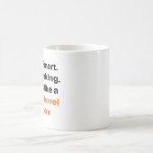 パワーショベル操作音マグ コーヒーマグカップ (中央)