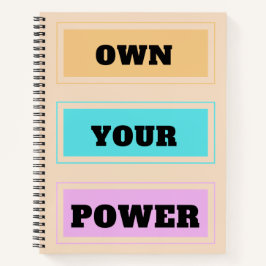 パワースパイラルノートブックを所有する ノートブック