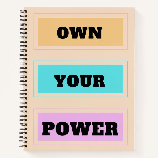 パワースパイラルノートブックを所有する ノートブック (正面)