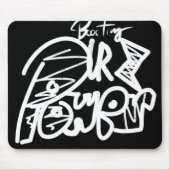 パワータイプグラフィの向上 マウスパッド (正面)