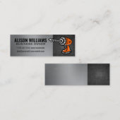 パワードリル |建築 スキニー名刺 (正面/裏面)