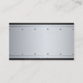 パワードリル | 金属 リベット 名刺 (裏面)