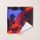 パワーハウスNYC抽象芸術 バスタオルセット (ウォッシュタオル)