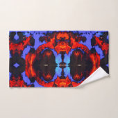 パワーハウスNYC抽象芸術 バスタオルセット (ハンドタオル)