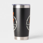 パワーバイベーコンおもしろいレトログルメ美学 保温保冷タンブラー (右面)