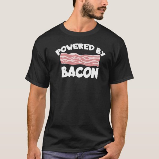 パワーバイベーコン納屋周囲の庭ハーベスト農業バーンキャット Tシャツ (正面)