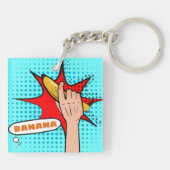 パワーバナナ キーホルダー (裏面)