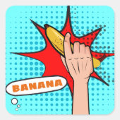 パワーバナナ スクエアシール (正面)