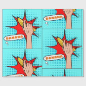 パワーバナナ ラッピングペーパー (フラット)