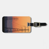 パワーパイロンアットサンセット ラゲッジタグ (正面横)