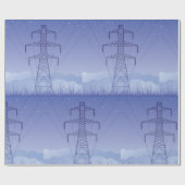 パワーパイロンズスターリースカイ ラッピングペーパー (フラット)
