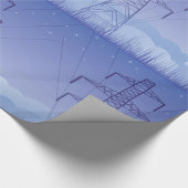 パワーパイロンズスターリースカイ ラッピングペーパー