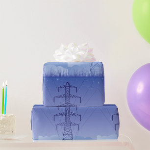 パワーパイロンズスターリースカイ ラッピングペーパー