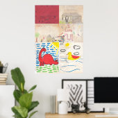 「パワーパック」アート ポスター (ホームオフィス)