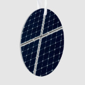 パワーパネル太陽ののイメージおもしろい オーナメント (正面)