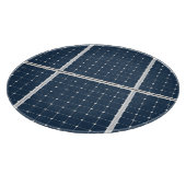 パワーパネル太陽ののイメージおもしろい カッティングボード (角)