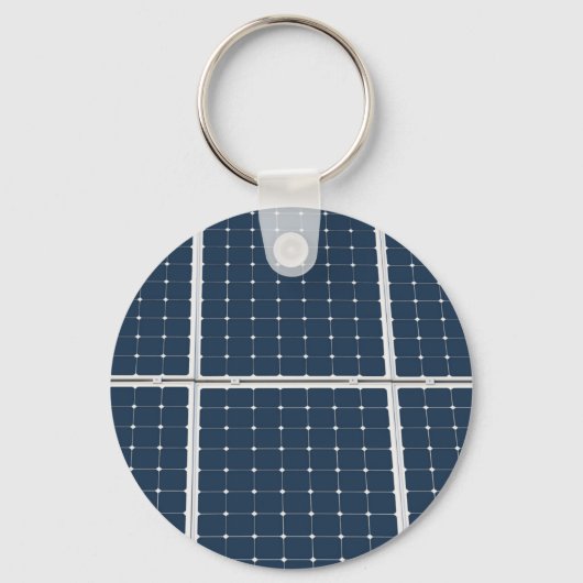 パワーパネル太陽ののイメージおもしろい キーホルダー (正面)