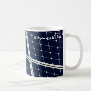パワーパネル太陽ののイメージおもしろい コーヒーマグカップ