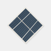 パワーパネル太陽ののイメージおもしろい スタンダードカクテルナプキン (角)