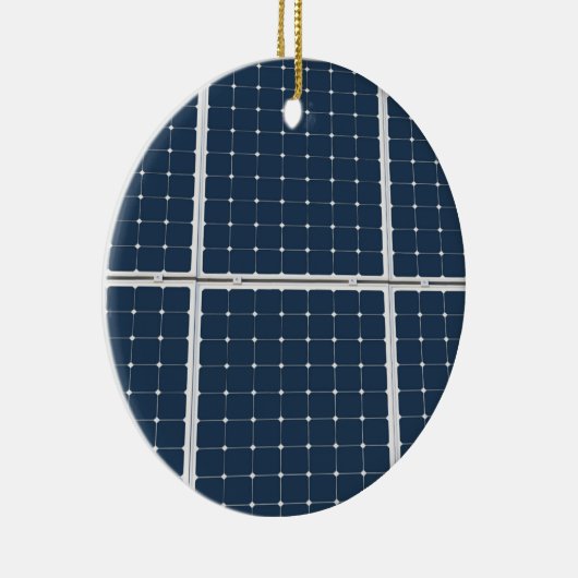 パワーパネル太陽ののイメージおもしろい セラミックオーナメント (右)
