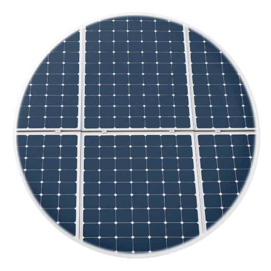 パワーパネル太陽ののイメージおもしろい セラミックノブ (正面)