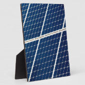 パワーパネル太陽ののイメージおもしろい フォトプラーク (側面)