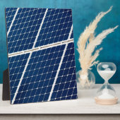 パワーパネル太陽ののイメージおもしろい フォトプラーク (側面)