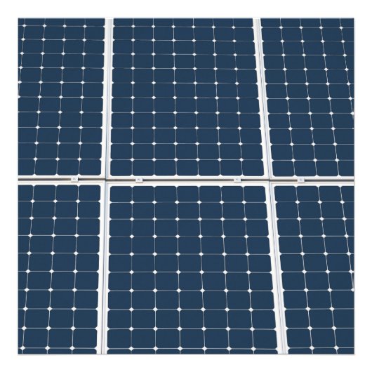 パワーパネル太陽ののイメージおもしろい フォトプリント (正面)