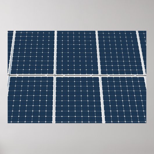パワーパネル太陽ののイメージおもしろい ポスター (正面)