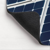 パワーパネル太陽ののイメージおもしろい マウスパッド (コーナー)