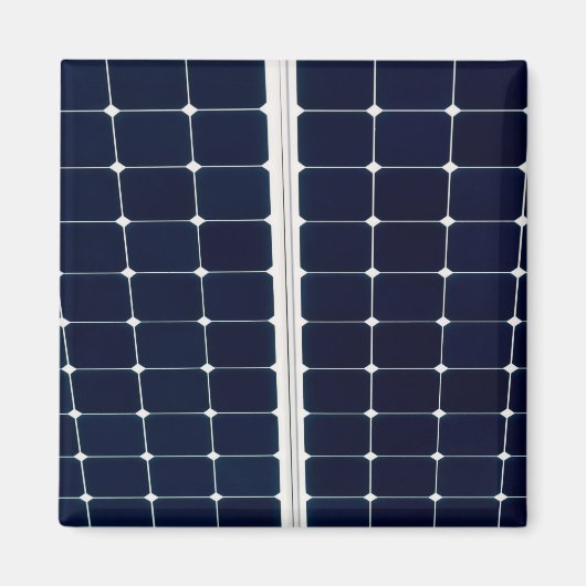 パワーパネル太陽ののイメージおもしろい マグネット (正面)