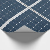 パワーパネル太陽ののイメージおもしろい ラッピングペーパー (角)