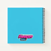 パワーパフの女の子が空を飛ぶ ノートブック (裏面)