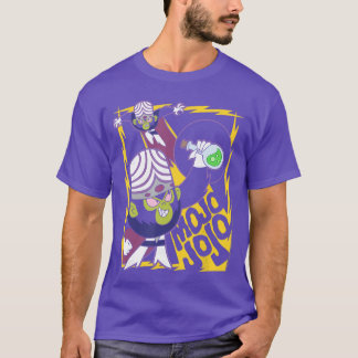 パワーパフガールズ モジョ・ジョジョ コラージュ かわいい カートゥーン 面白い Tシャツ