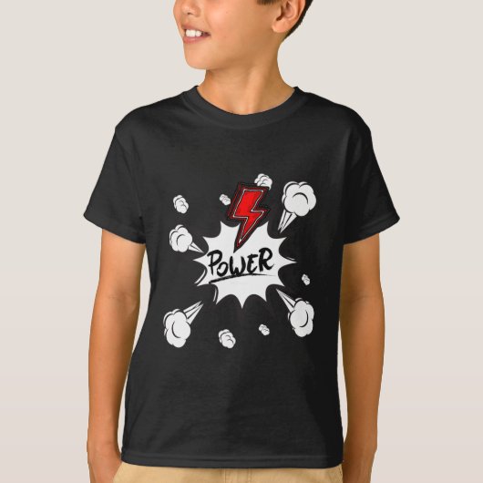 パワーパフステッカー Tシャツ (正面)