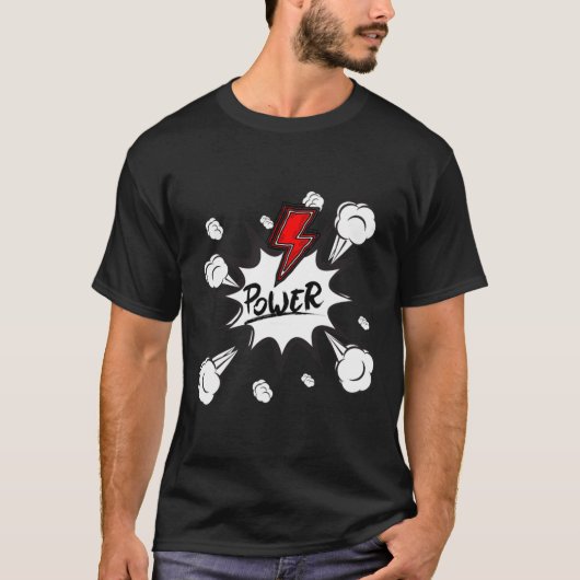 パワーパフステッカー Tシャツ (正面)