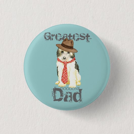 パワーパフパパ 缶バッジ (正面)