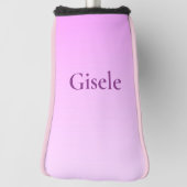 パワーピンク勾配ゴルフヘッドカバー ゴルフヘッドカバー (回転90)