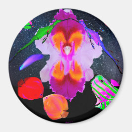 パワーフラワーでロマンチックなコスモス マグネット