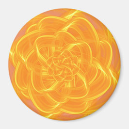 パワーフラワーによるゴールデンボウ マグネット