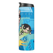 パワープフの女の子が空中に飛び上がる タンブラー (回転右)