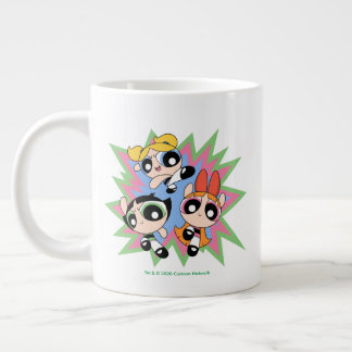 パワープフガールズパウファクター ジャンボコーヒーマグカップ