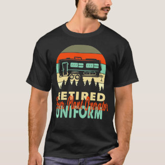 パワープラ退職したントオペレータユニフォームRvキャンピングレ Tシャツ
