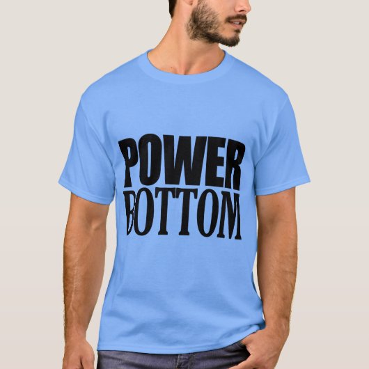 パワーボトム Tシャツ (正面)