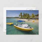 パワーボートとバナナボート ポストカード (正面/裏面)