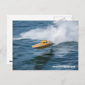 パワーボートレース ポストカード (正面/裏面)
