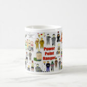 パワーポイントのレーンジャーのマグ コーヒーマグカップ (中央)